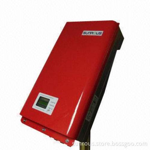 PV Grid-tied Inverter 5.0kW be connected with thin film solar cell